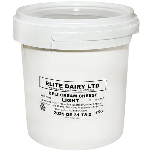 MIA Food Service ELITE DELI CREAM CHEESE LITE 2KG ELITE DELI CREAM CHEESE LITE 2KG