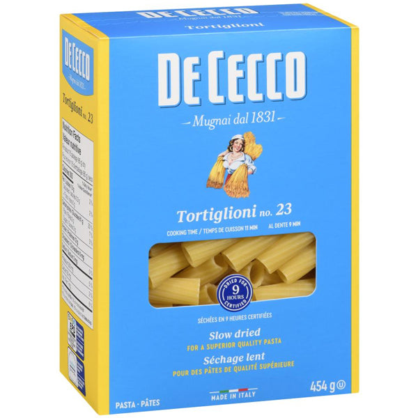 DE CECCO #23 TORTIGLIONI 12x454GR