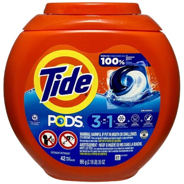 S TIDE TIDE PODS ORIGINAL DETERGENT PACS 42CT TIDE TIDE PODS ORIGINAL DETERGENT PACS 42CT