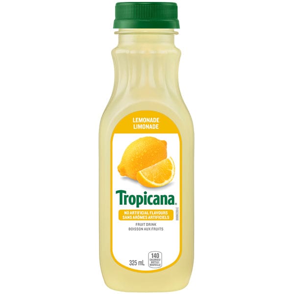 Mia Food Service TROPICANA LEMONADE 325ML TROPICANA LEMONADE 325ML