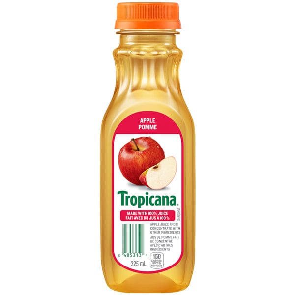 Mia Food Service TROPICANA APPLE JUICE 325ML TROPICANA APPLE JUICE 325ML