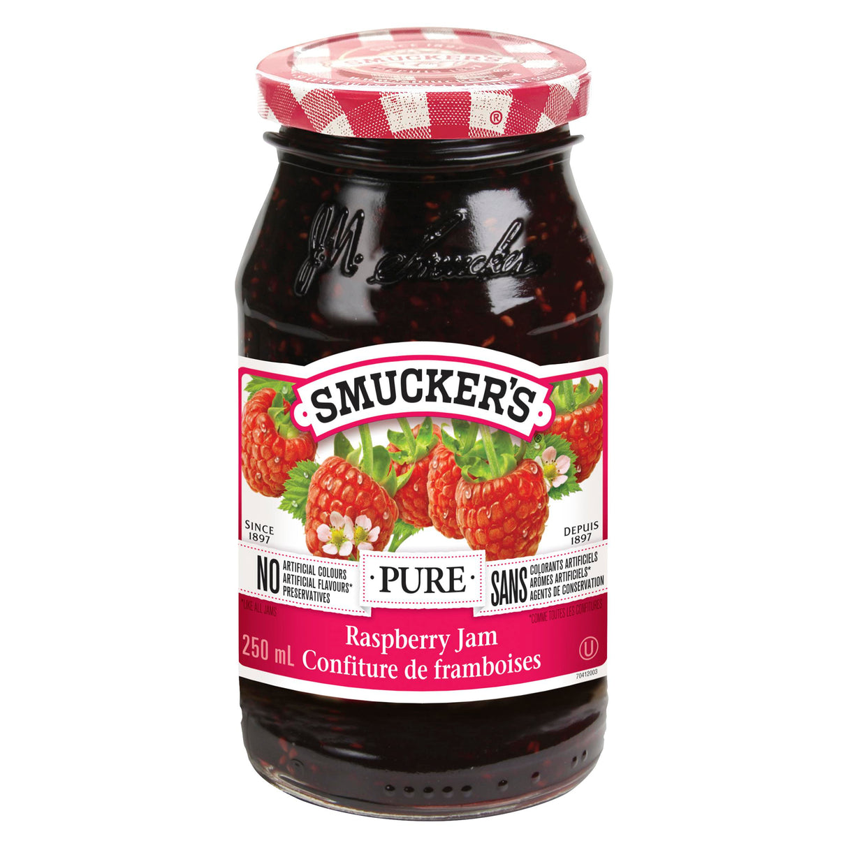 SMUCKERS PURE RASPBERRY 250ML