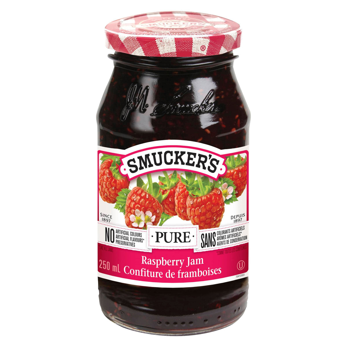 Mia Food Service SMUCKERS PURE RASPBERRY 250ML SMUCKERS PURE RASPBERRY 250ML