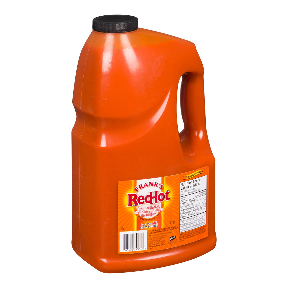 FRANKS RH BUFFALO WING SAUCE 2x3.78LT