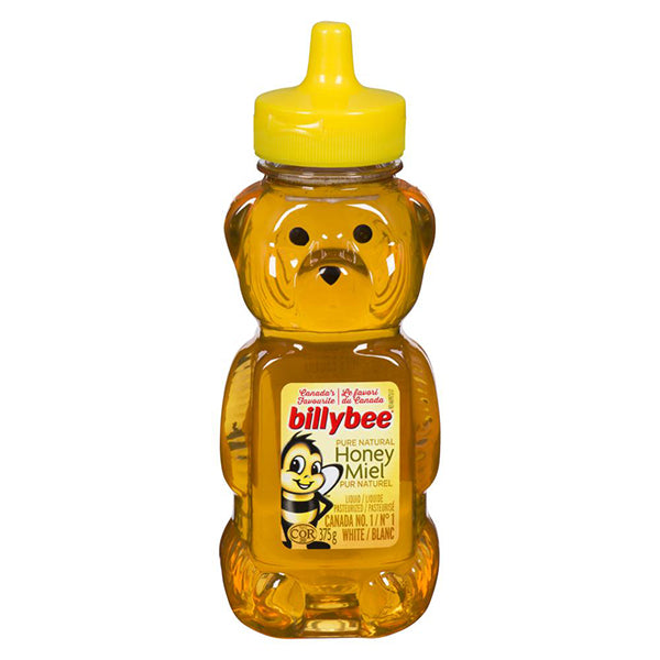 BILLY BEE LIQUID HONEY BEAR 375GR