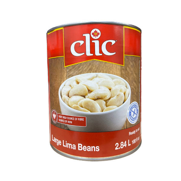 CLIC LARGE LIMA BEANS 100OZ