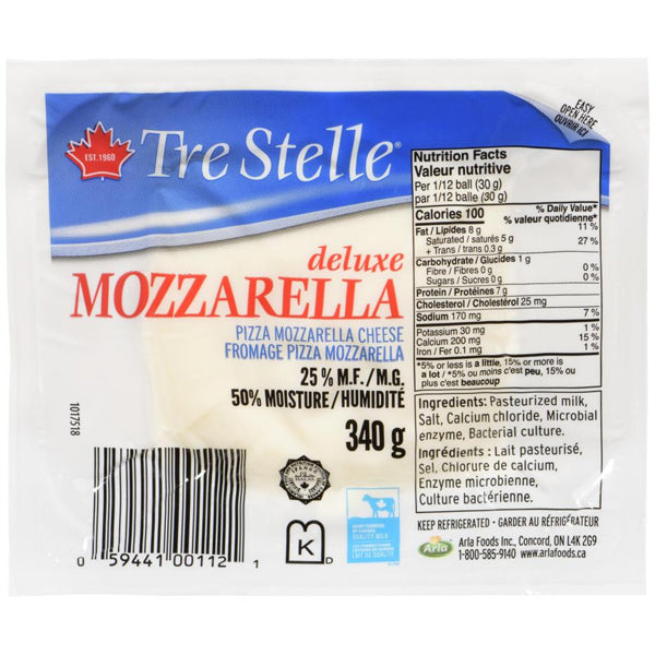 TRE STELLE MOZZARELLA BALLS 340GR