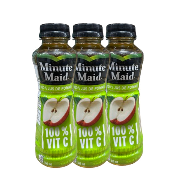 MINUTE MAID APPLE JUICE PET 12x355ML