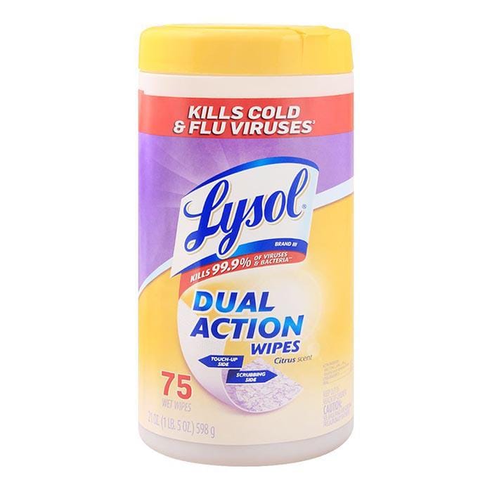 MIA FOOD SERVICE LYSOL DISINFECTING WIPES CITRUS SCENT 35CT LYSOL DISINFECTING WIPES CITRUS SCENT 35CT