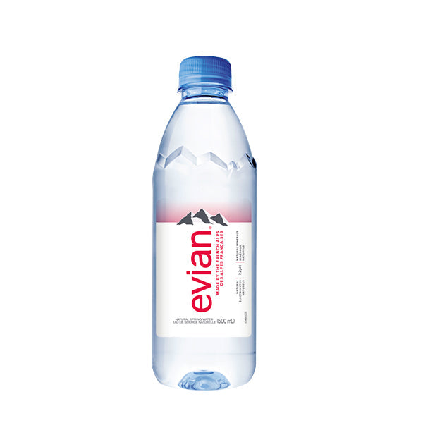 EVIAN SPRING WATER PLASTIC 24x500ML