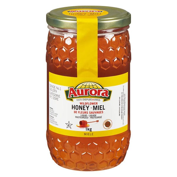 MIA FOOD SERVICE AURORA WILD FLOWER HONEY PET 1KG AURORA WILD FLOWER HONEY PET 1KG