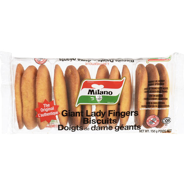 MILANO GIANT LADY FINGER BISCUITS 12x150GR