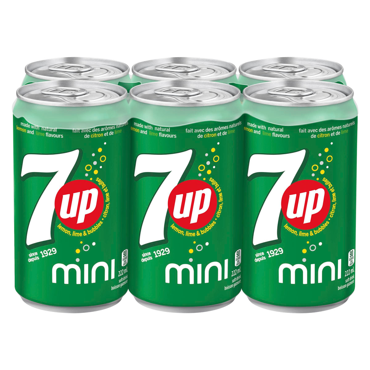 MIA FOOD SERVICE 7UP MINI CANS 6x222ML 7UP MINI CANS 6x222ML