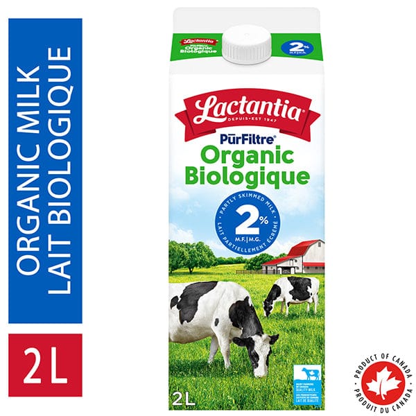 MIA FOOD SERVICE LACTANTIA PURFILTRE 2% ORGANIC MILK 2LT LACTANTIA PURFILTRE 2% ORGANIC MILK 2LT