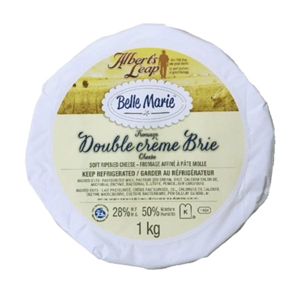 MIA FOOD SERVICE ALBERTS LEAP BELLE MARIE BRIE APPROX 1KG PER KG ALBERTS LEAP BELLE MARIE BRIE APPROX 1KG PER KG