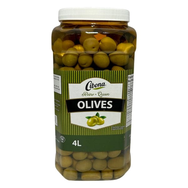 MIA FOOD SERVICE CIBONA QUEEN OLIVES 2x4LT CIBONA QUEEN OLIVES 2x4LT