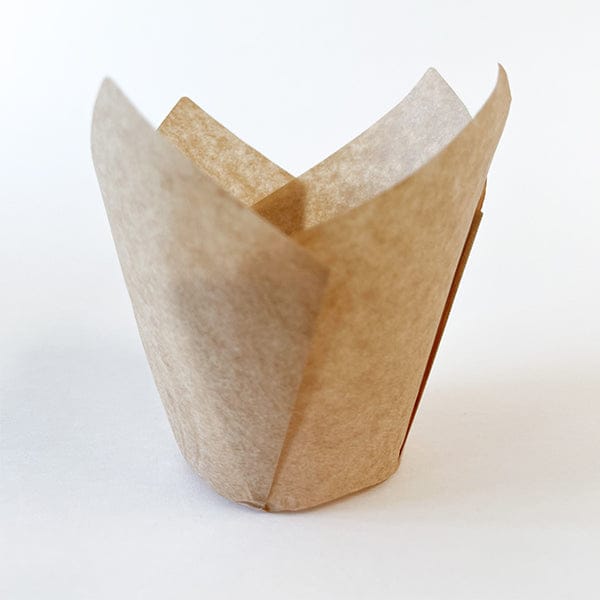 MIA FOOD SERVICE ENJAY BAKING TULIP NATURAL 10X100CT ENJAY BAKING TULIP NATURAL 10X100CT