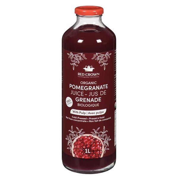 Mia Food Service RED CROWN POMEGRANATE JUICE ORG. WITH PULP 1LT RED CROWN POMEGRANATE JUICE ORG. WITH PULP 1LT