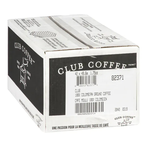 Mia Food Service CLUB A COLOMBIAN COFFEE 42X1.75OZ CLUB A COLOMBIAN COFFEE 42X1.75OZ