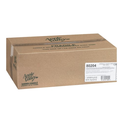MIA Food Service APPLE VALLEY 2" UNSWEET TART SHELLS 240X16GR APPLE VALLEY 2" UNSWEET TART SHELLS 240X16GR