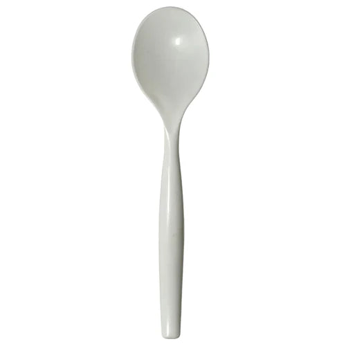 KITCHEN SMART WHITE SERVING SPOON 1EA
