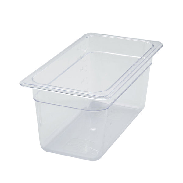WINCO 1/3 SIZE PLASTIC PAN 6IN