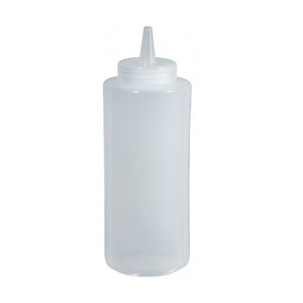 S WINCO SQUEEZE BOTTLE CLEAR 24oz 6EA WINCO SQUEEZE BOTTLE CLEAR 24oz 6EA