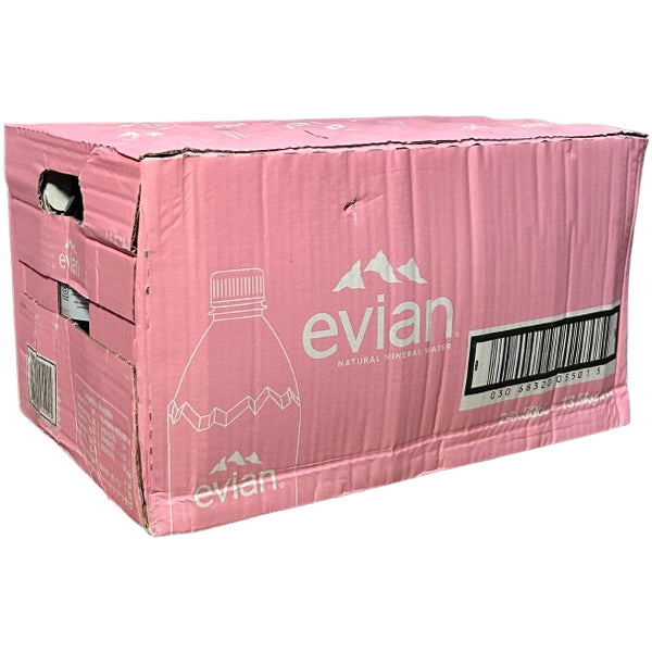 EVIAN SPRING WATER PLASTIC (US) 24x500ML