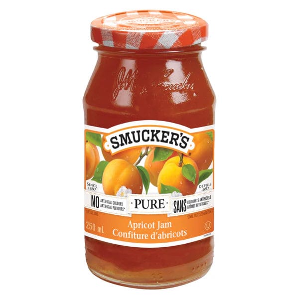 Mia Food Service SMUCKERS PURE APRICOT 12x250ML SMUCKERS PURE APRICOT 12x250ML