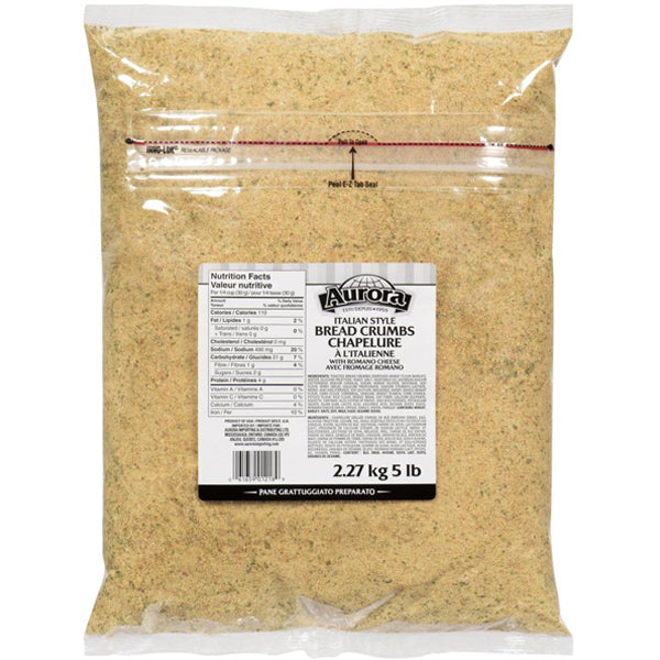 AURORA BREAD CRUMB BAG SEASONED 2x5LB