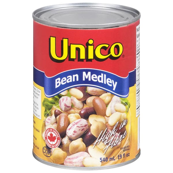 Mia Food Service UNICO BEANS MEDLEY 24x540ML UNICO BEANS MEDLEY 24x540ML