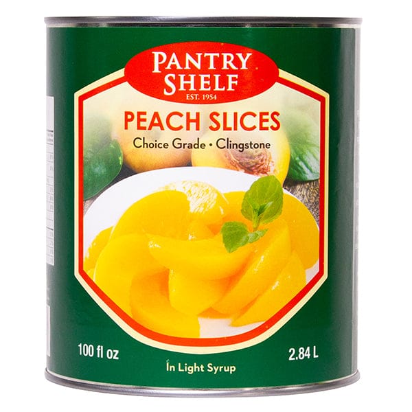 Mia Food Service PANTRY SHELF PEACH SLICES 6x2.84LT PANTRY SHELF PEACH SLICES 6x2.84LT