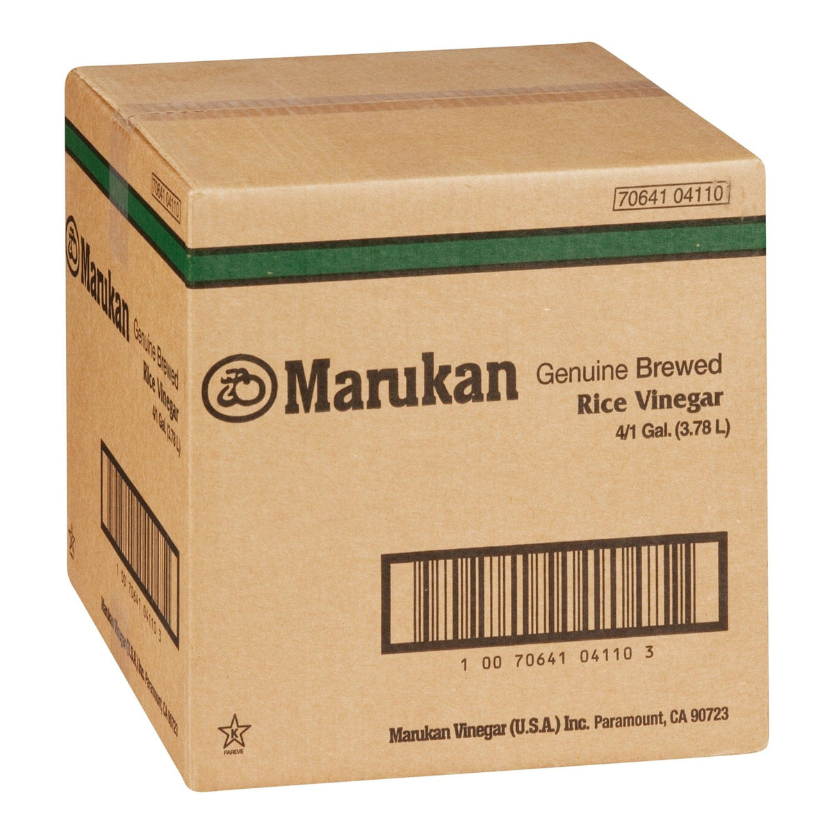 Mia Food Service MARUKAN RICE WINE VINEGAR (GREEN ) 4X3.78L MARUKAN RICE WINE VINEGAR (GREEN ) 4X3.78L