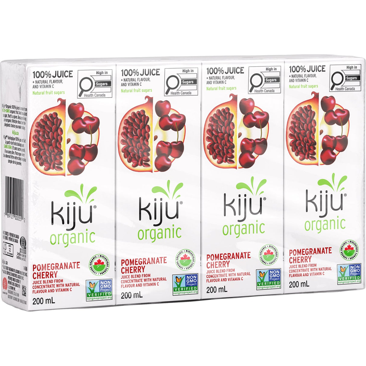 KIJU POMEGRANATE CHERRY 8x4x200ML