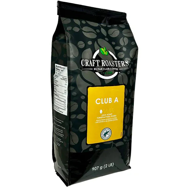 Mia Food Service CLUB A CRAFT ROASTERS COFFEE 8X2LB CLUB A CRAFT ROASTERS COFFEE 8X2LB