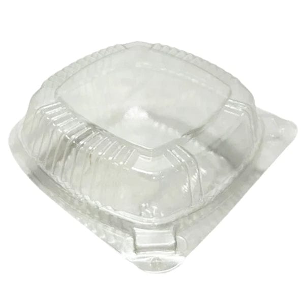 MIA FOOD SERVICE 5in HINGED UTILITY CONTAINERS SQUARE 4x100CT 5in HINGED UTILITY CONTAINERS SQUARE 4x100CT