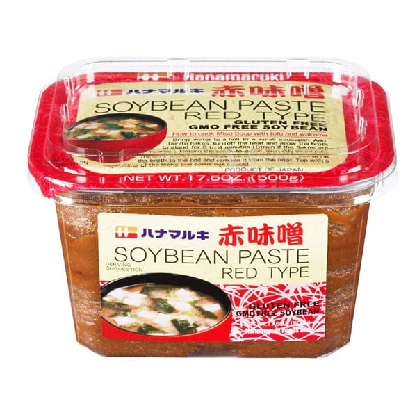 MIA FOOD SERVICE HANAMARUKI SHINSHU AKA MISO (RED MADE IN JAPAN) 6x500GR HANAMARUKI SHINSHU AKA MISO (RED MADE IN JAPAN) 6x500GR