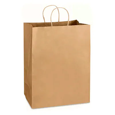 MIA Food Service MAHER 13X7X13 BROWN HANDLE BAGS 250EA MAHER 13X7X13 BROWN HANDLE BAGS 250EA