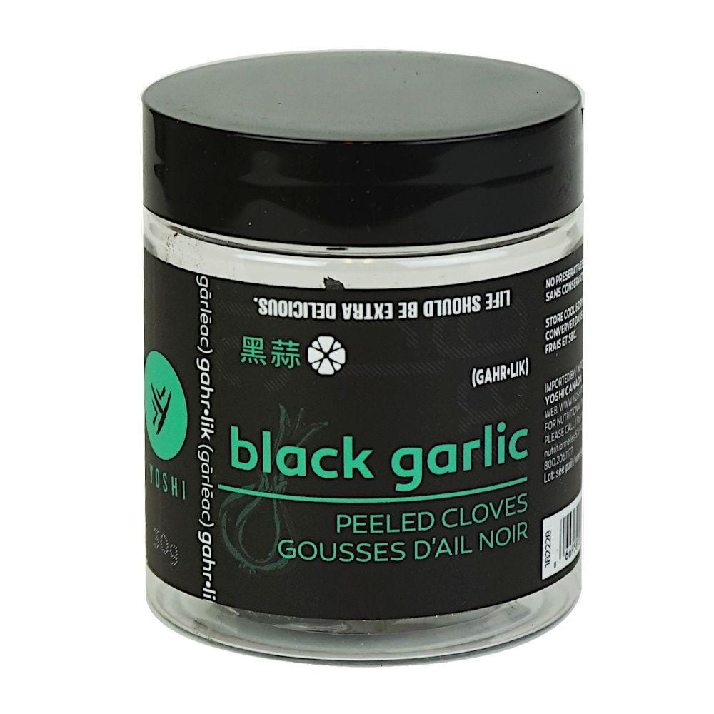 MIA Food Service YOSHI BLACK GARLIC PEELED CLOVES 30GR YOSHI BLACK GARLIC PEELED CLOVES 30GR