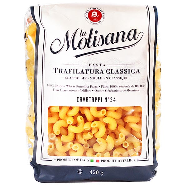 MIA FOOD SERVICE LA MOLISANA CAVATAPPI #34 12x450GR LA MOLISANA CAVATAPPI #34 12x450GR