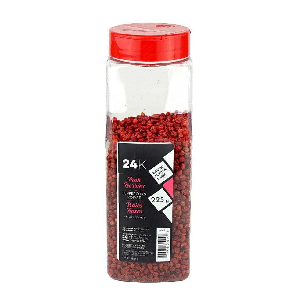 MIA Food Service 24K PINK PEPPERCORNS 225GR 24K PINK PEPPERCORNS 225GR
