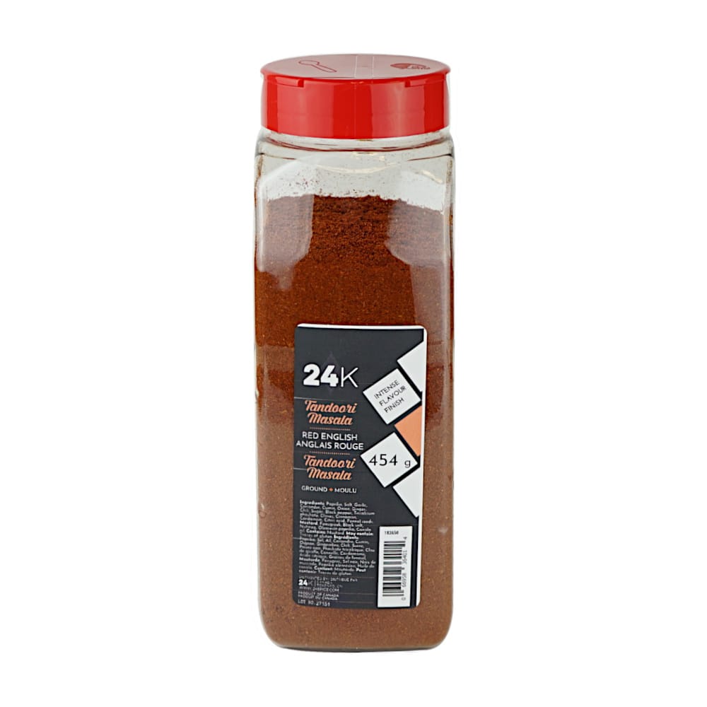 MIA Food Service 24K RED ENGLISH TANDOORI MASALA 454GR 24K RED ENGLISH TANDOORI MASALA 454GR