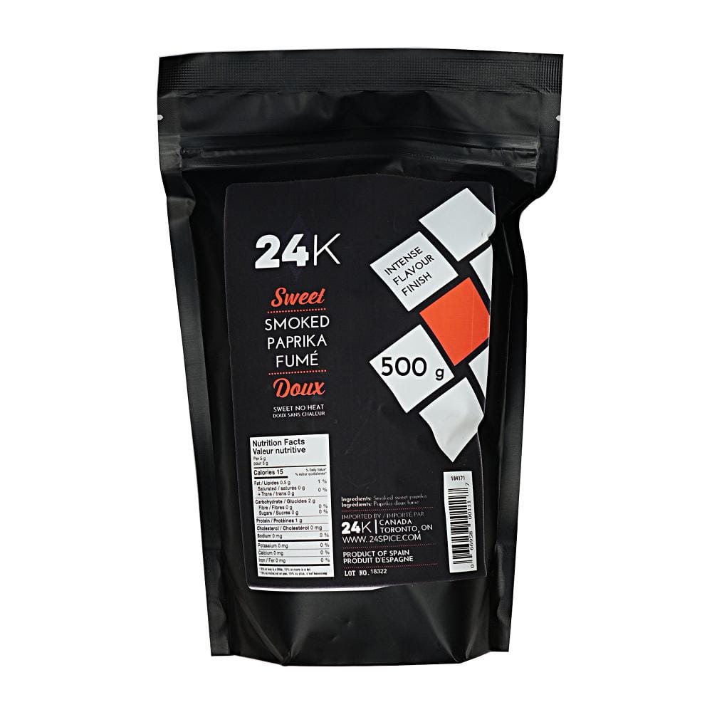 MIA Food Service 24K SMOKED SWEET PAPRIKA 500GR 24K SMOKED SWEET PAPRIKA 500GR
