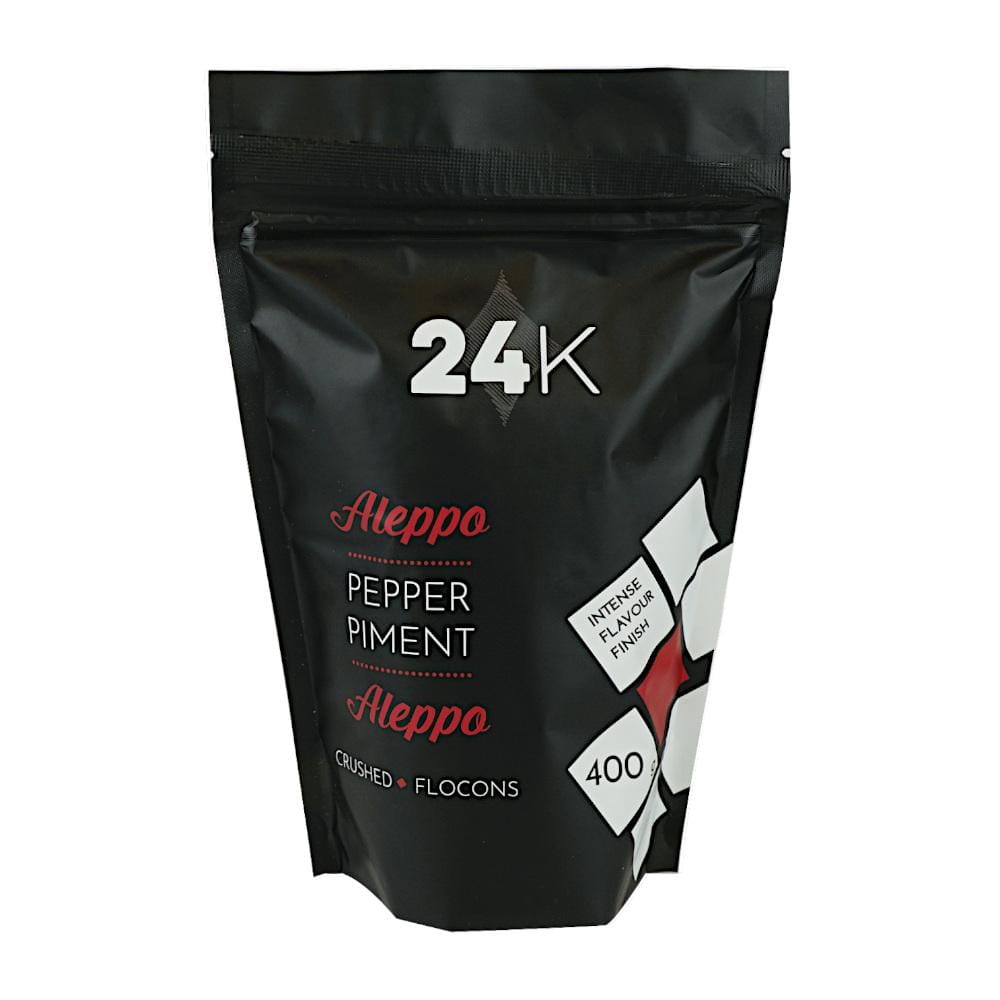 MIA Food Service 24K ALEPPO PEPPER CRUSHED 400GR 24K ALEPPO PEPPER CRUSHED 400GR