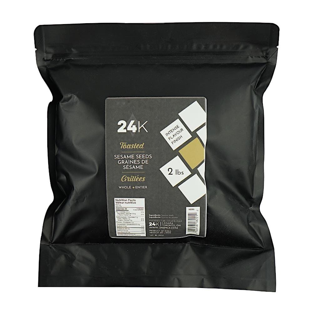 MIA Food Service 24K TOASTED SESAME SEEDS 2LB 24K TOASTED SESAME SEEDS 2LB