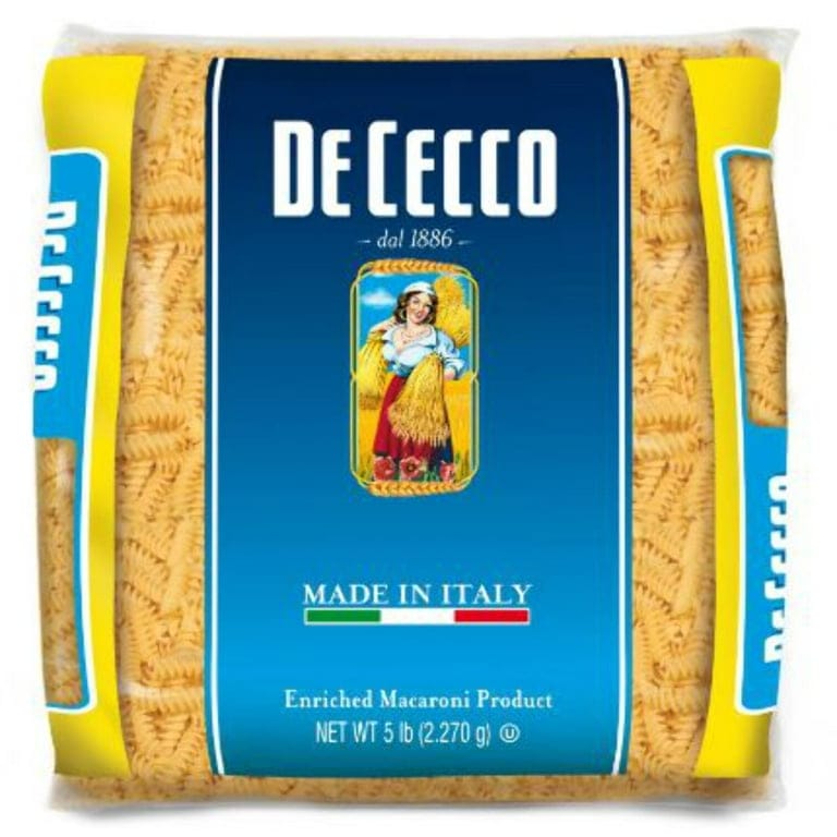 MIA Food Service DECECCO FUSILLI #34 PASTA 5LB DECECCO FUSILLI #34 PASTA 5LB