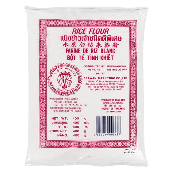 MIA FOOD SERVICE ERAWAN RICE FLOUR 400GR ERAWAN RICE FLOUR 400GR