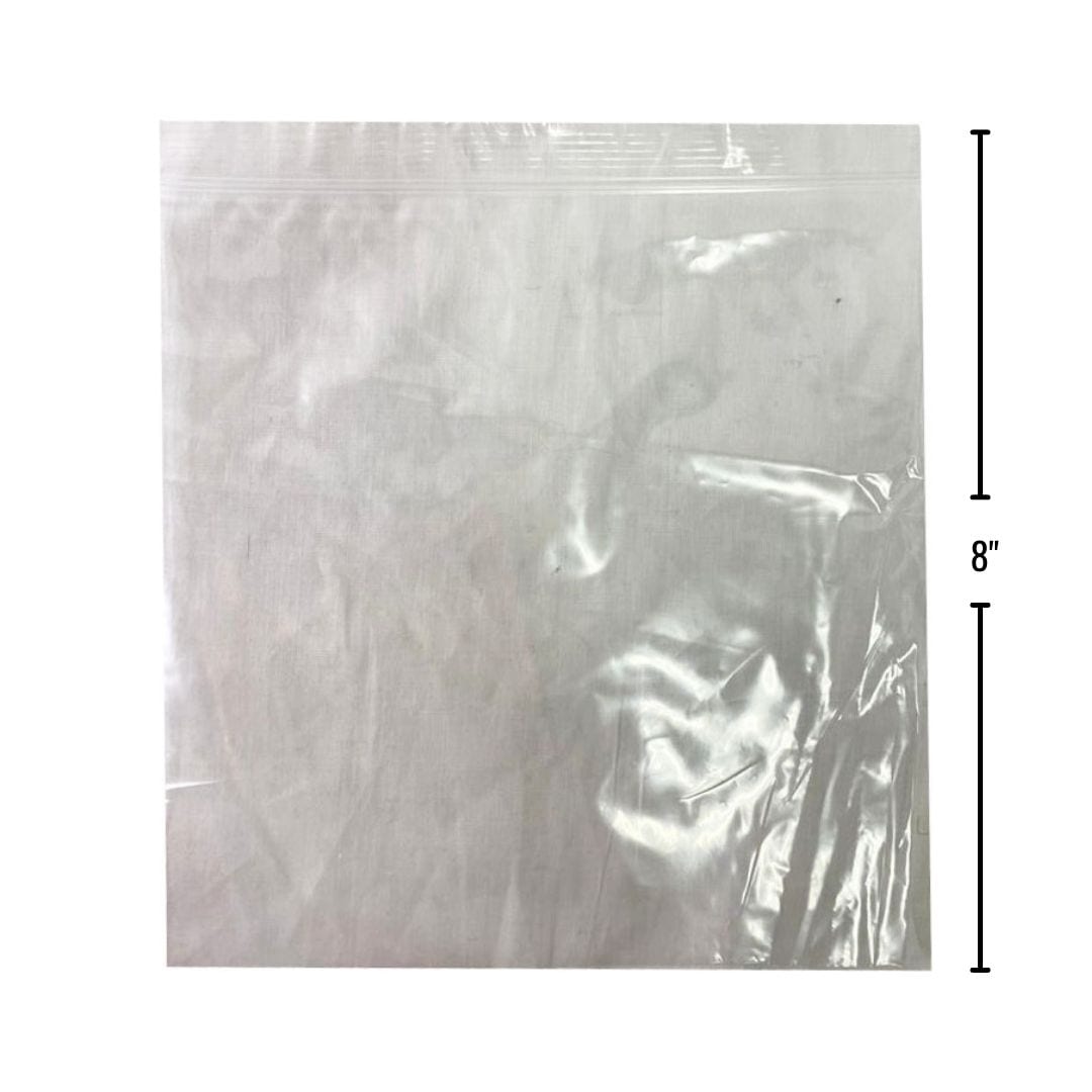 8X8 ZIPLOCK BAGS 1000EA