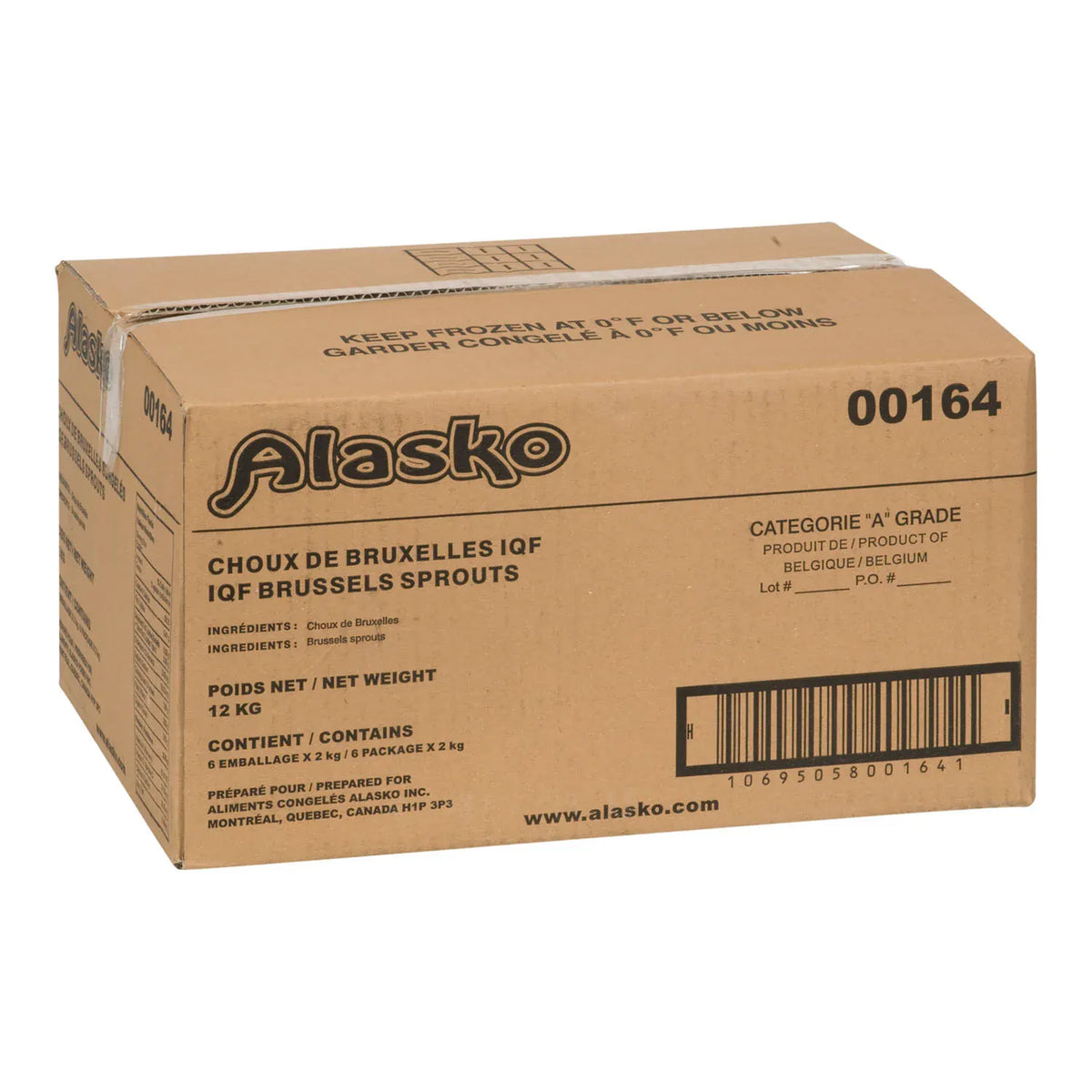 MIA Food Service ALASKO BRUSSEL SPROUTS 6X2KG ALASKO BRUSSEL SPROUTS 6X2KG