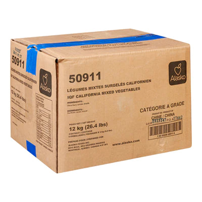 ALASKO CALIFORNIA MIXED VEGETABLES 6X2KG